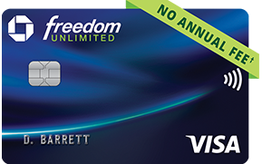 Chase Freedom Unlimited credit card