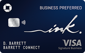 Chase Ink Business Preferred credit card