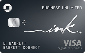 Chase Ink Business Unlimited credit card